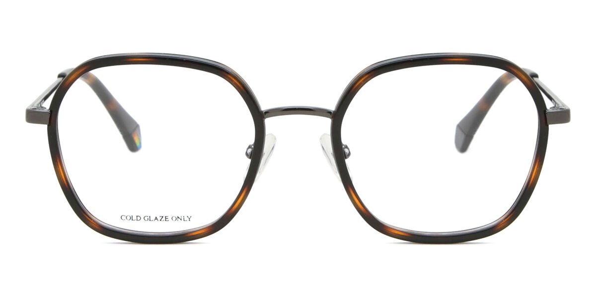 Polaroid PLD D419 086 Men's Eyeglasses Tortoiseshell Size 51 (Frame Only) - Blue Light Block Available