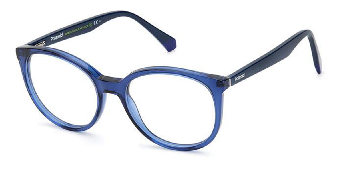 Polaroid PLD D422 PJP Women's Eyeglasses Blue Size 53 (Frame Only) - Blue Light Block Available