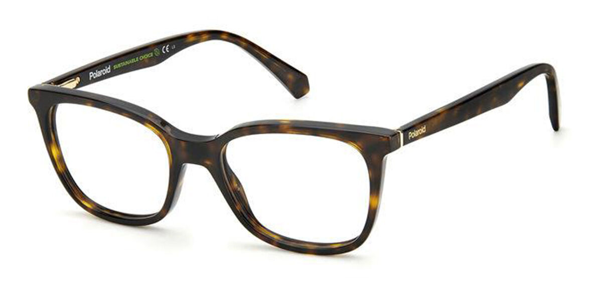 Polaroid PLD D423 086 Women's Eyeglasses Tortoiseshell Size 51 (Frame Only) - Blue Light Block Available