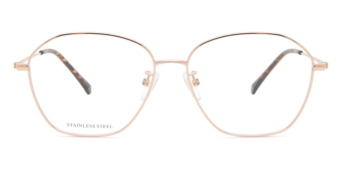 Polaroid PLD D425/G Asian Fit 06J Women's Eyeglasses Gold Size 56 (Frame Only) - Blue Light Block Available