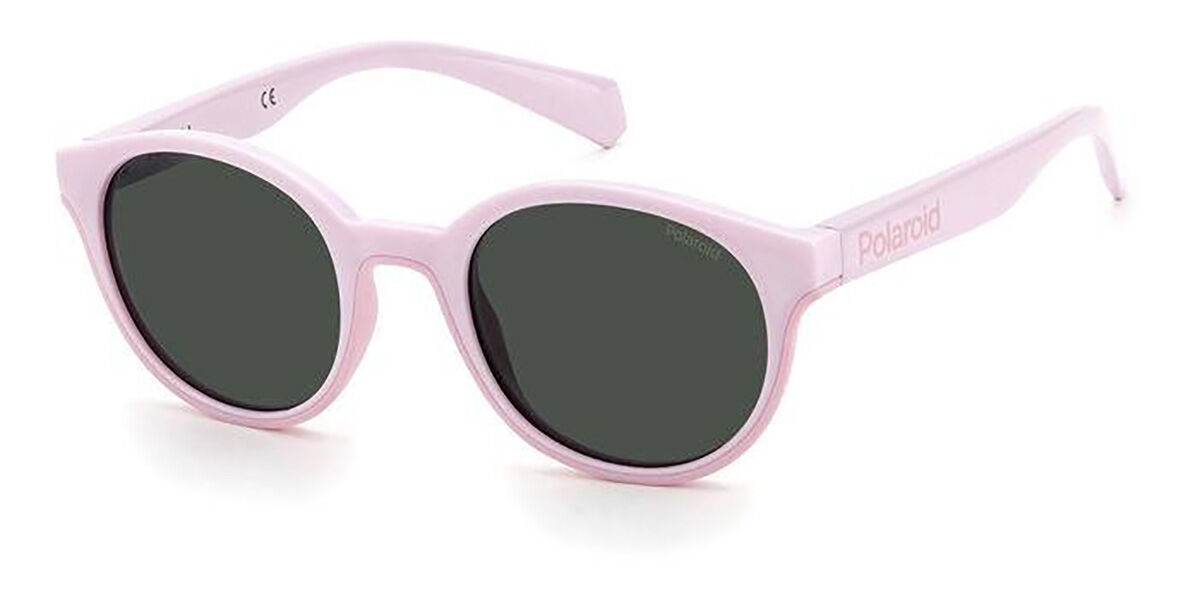 Polaroid PLD 8040/S Kids 35J/M9, Pink frame, Grey lenses