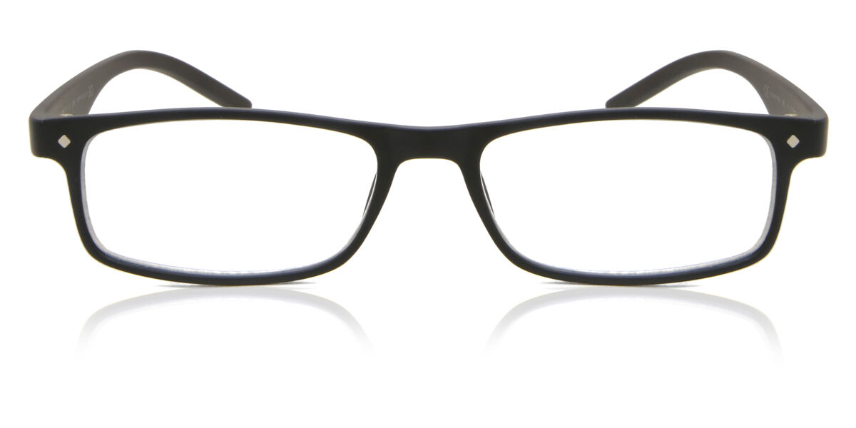 Polaroid PLD 0017/R/CH Readers 003 Men's Eyeglasses Black Size +1.50 (Frame Only) - Blue Light Block Available