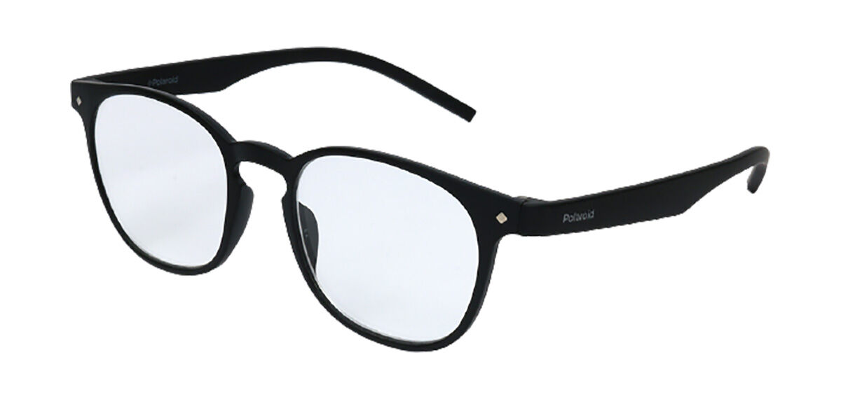 Polaroid PLD 0018/R/CH Readers 003 Men's Eyeglasses Black Size +2.00 (Frame Only) - Blue Light Block Available