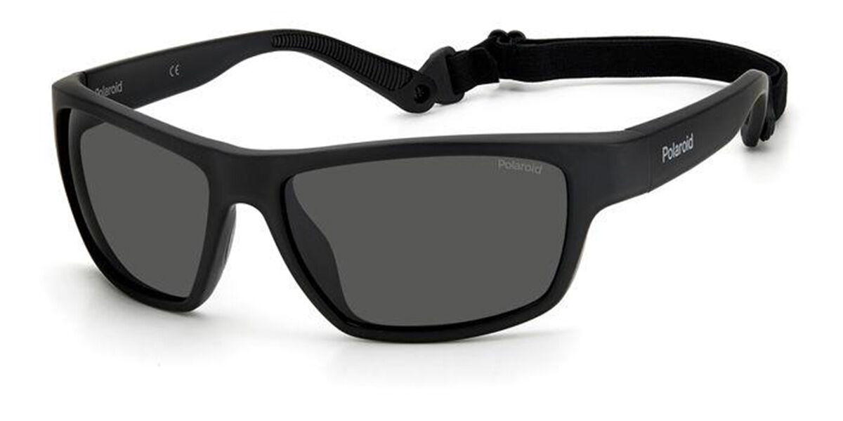 Polaroid PLD 7037/S 807/M9, Black frame, Grey lenses