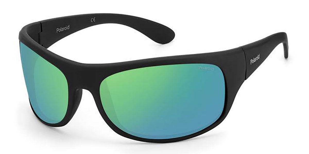 Polaroid 07886 3OL/5Z, Black frame, Green lenses