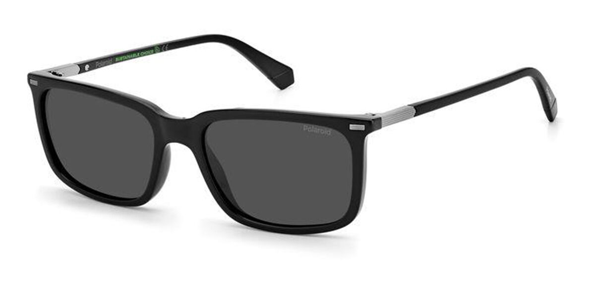 Polaroid PLD 2117/S 807/M9, Black frame, Grey lenses
