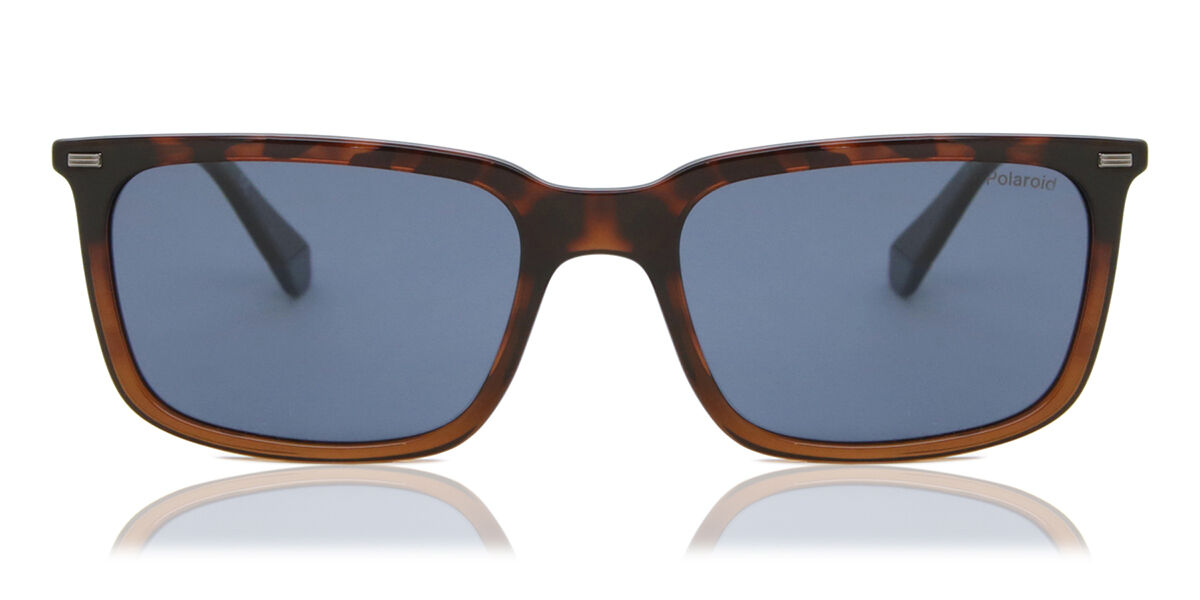 Polaroid PLD 2117/S 9N4/C3, Tortoiseshell frame, Blue lenses