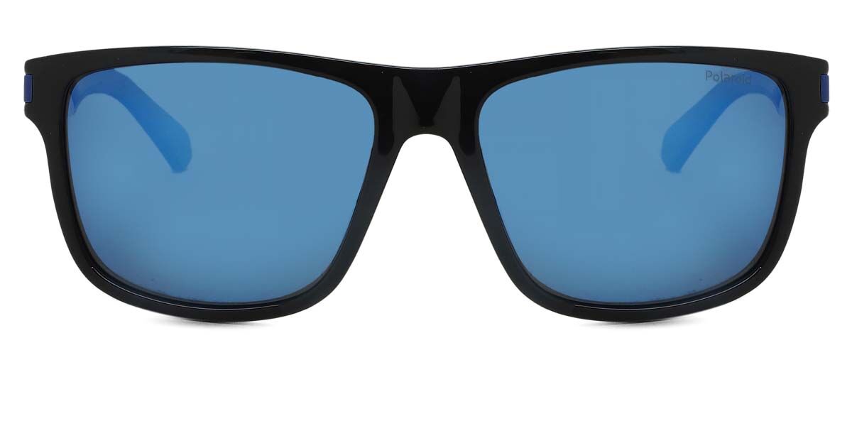 Polaroid PLD 2123/S D51/5X, Black frame, Blue lenses
