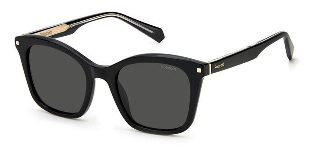 Polaroid PLD 4110/S/X 807/M9, Black frame, Grey lenses