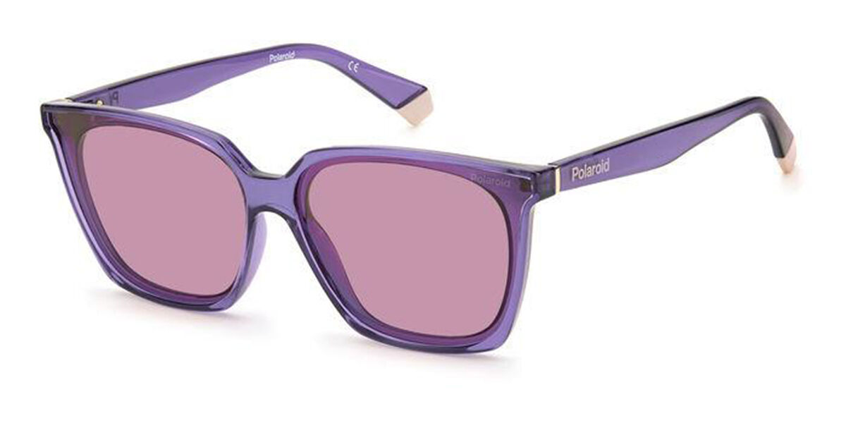 Polaroid PLD 6160/S B3V/0F, Purple frame, Pink lenses