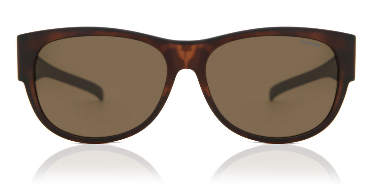Polaroid PLD 9004/S Polarized MQU/IG, Tortoiseshell frame, Brown lenses