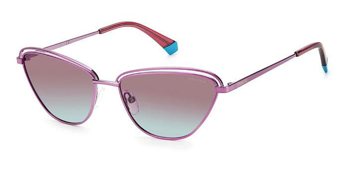 Polaroid PLD 4102/S B3V/JR, Purple frame, Gradient Pink lenses