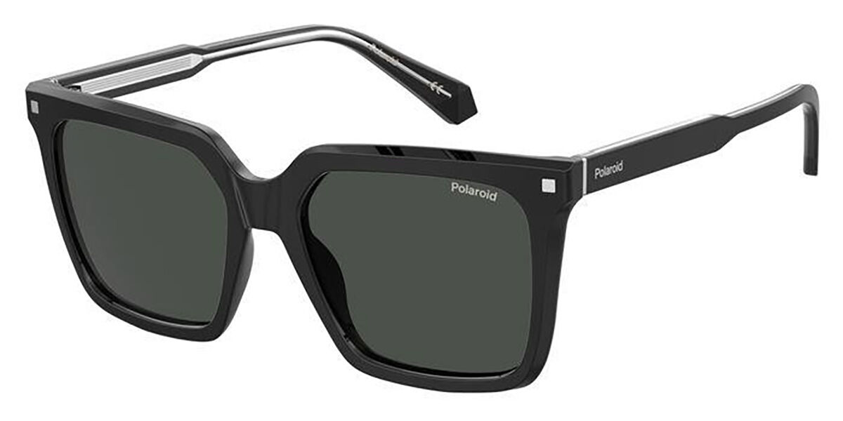 Polaroid PLD 4115/S/X 807/M9, Black frame, Grey lenses