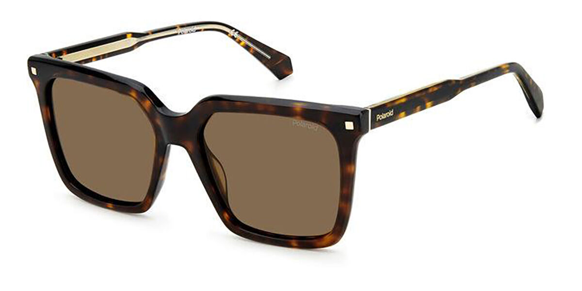 Polaroid PLD 4115/S/X 086/SP, Tortoiseshell frame, Brown lenses
