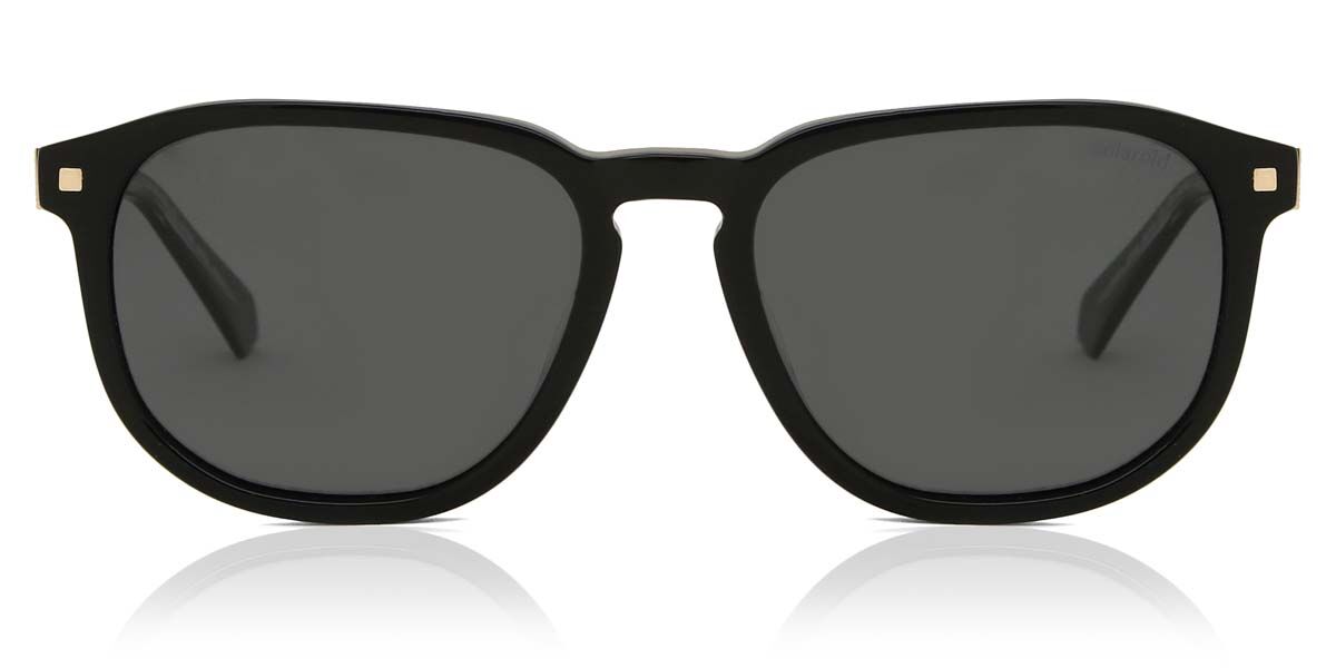 Polaroid PLD 4117/G/S/X Asian Fit 807/M9, Black frame, Grey lenses