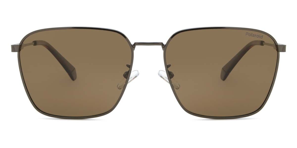 Polaroid PLD 4120/G/S/X Asian Fit KJ1/SP, Grey frame, Brown lenses