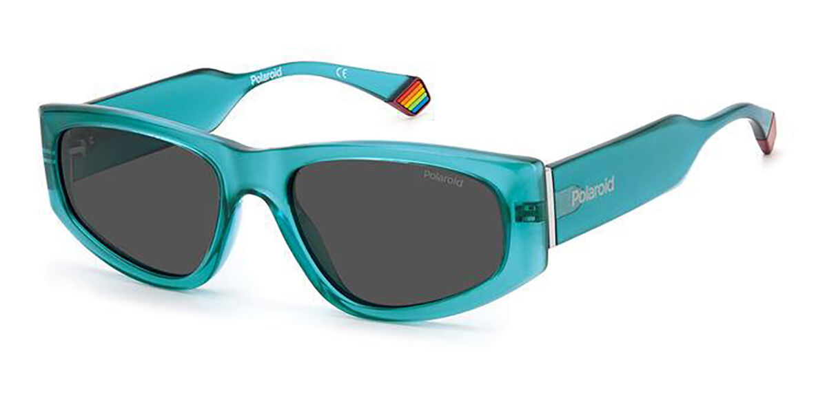 Polaroid PLD 6169/S MVU/M9, Blue frame, Grey lenses