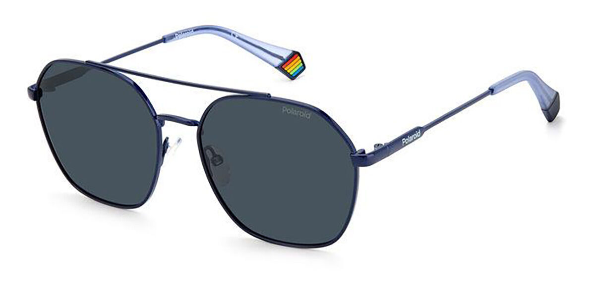 Polaroid PLD 6172/S PJP/C3, Blue frame, Grey lenses