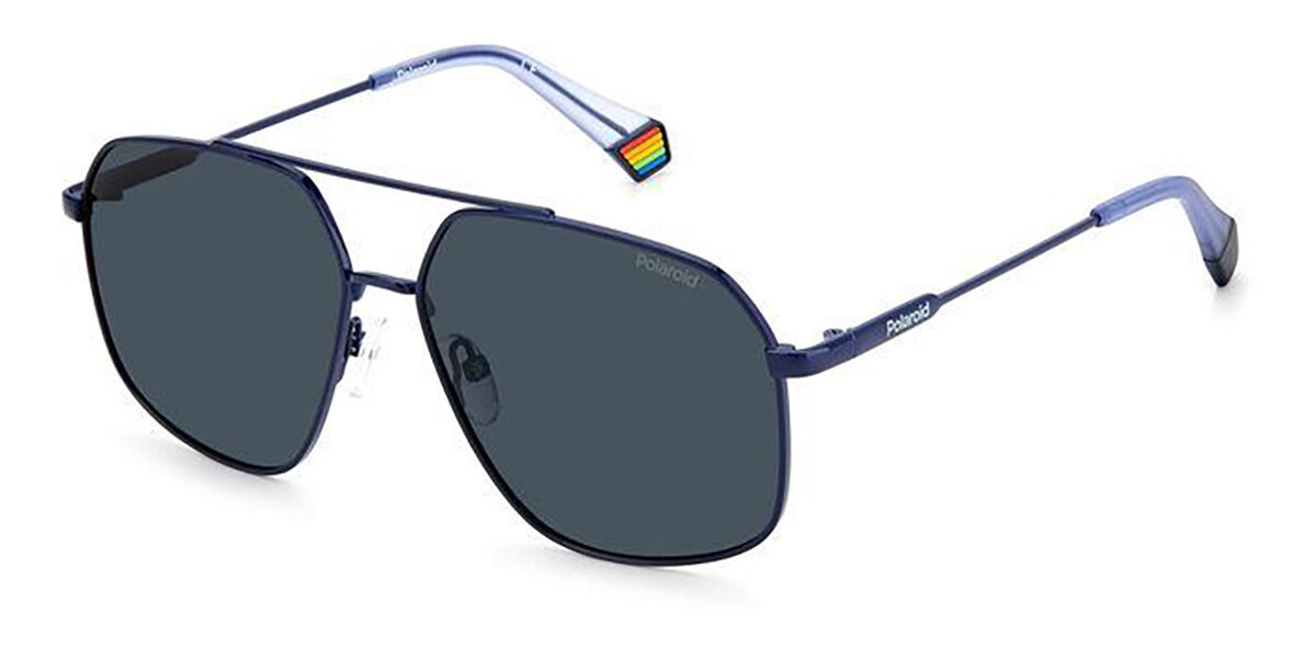 Polaroid PLD 6173/S PJP/C3, Blue frame, Grey lenses