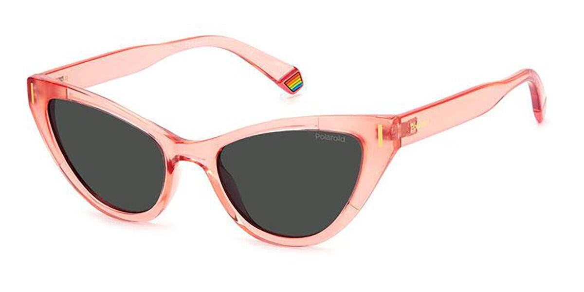 Polaroid PLD 6174/S 9R6/M9, Pink frame, Grey lenses