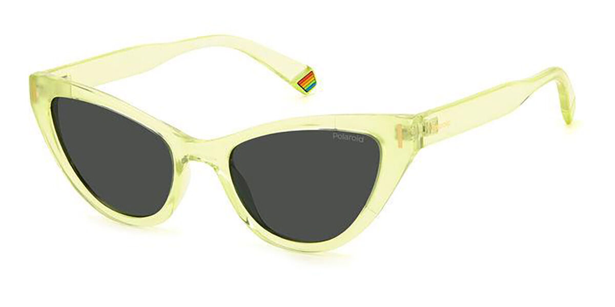Polaroid PLD 6174/S 40G/M9, Yellow frame, Grey lenses