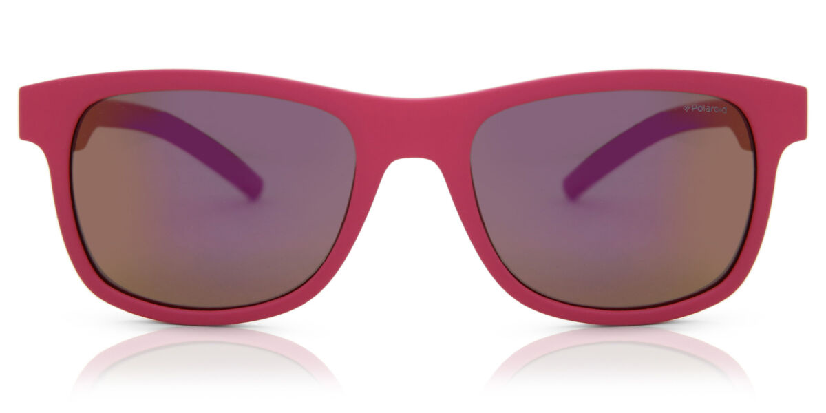 Polaroid PLD 6015/S Polarized CYQ/AI, Purple frame, Red lenses