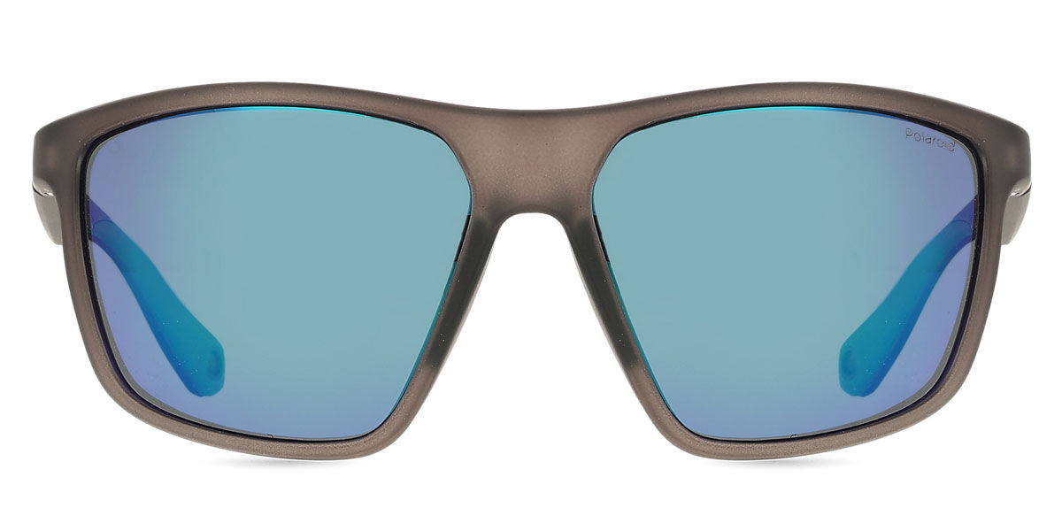 Polaroid PLD 7040/S 3U5/5Z, Grey frame, Green Mirror lenses