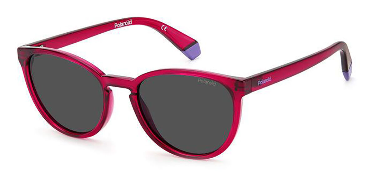 Polaroid PLD 8047/S Kids MU1/M9, Red frame, Grey lenses