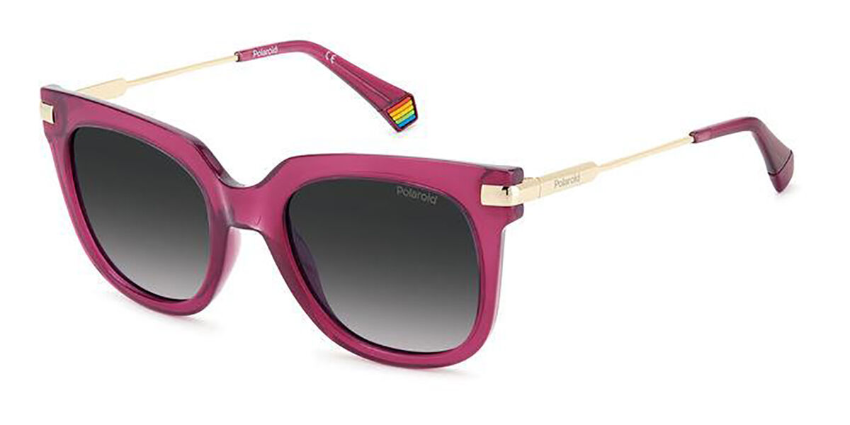 Polaroid PLD 6180/S Polarized B3V/WJ, Purple frame, Grey lenses