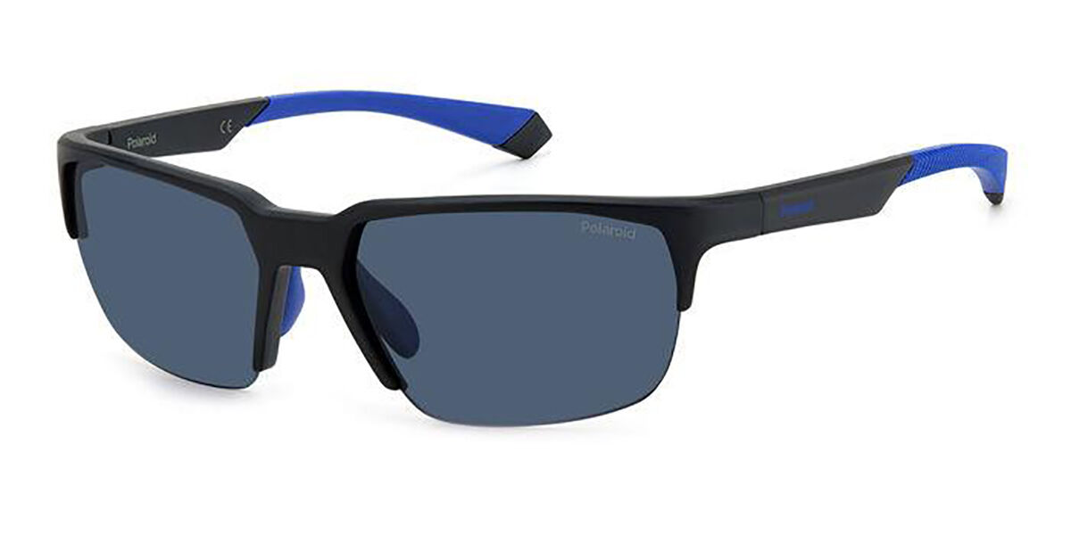 Polaroid PLD 7041/S Polarized 0VK/C3, Black frame, Blue lenses