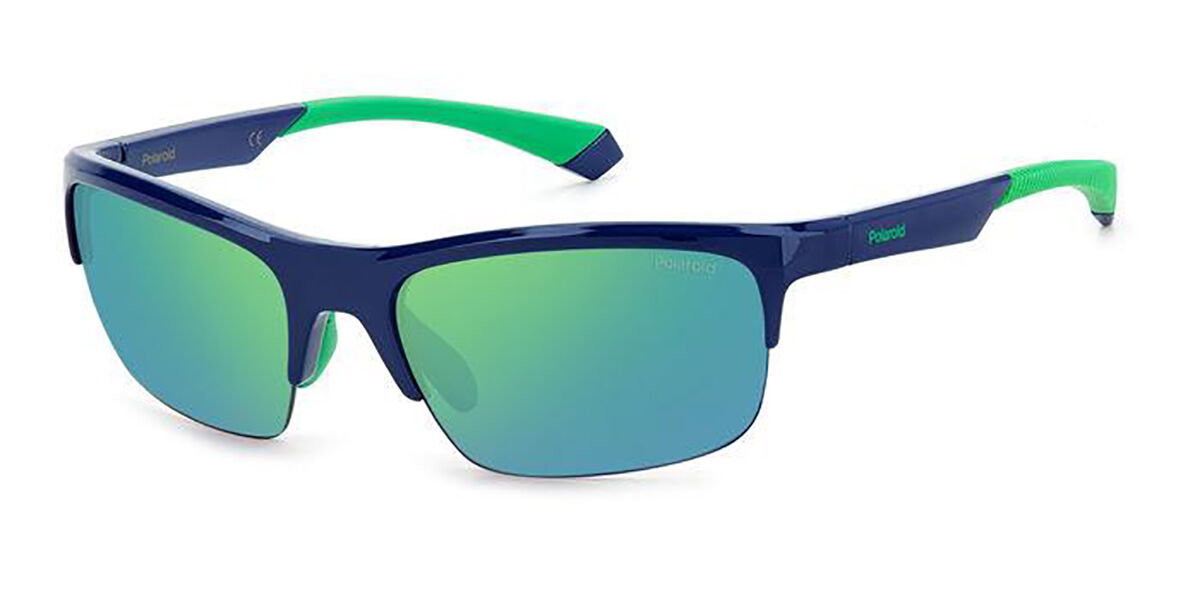 Polaroid PLD 7042/S Polarized RNB/5Z, Blue frame, Blue lenses