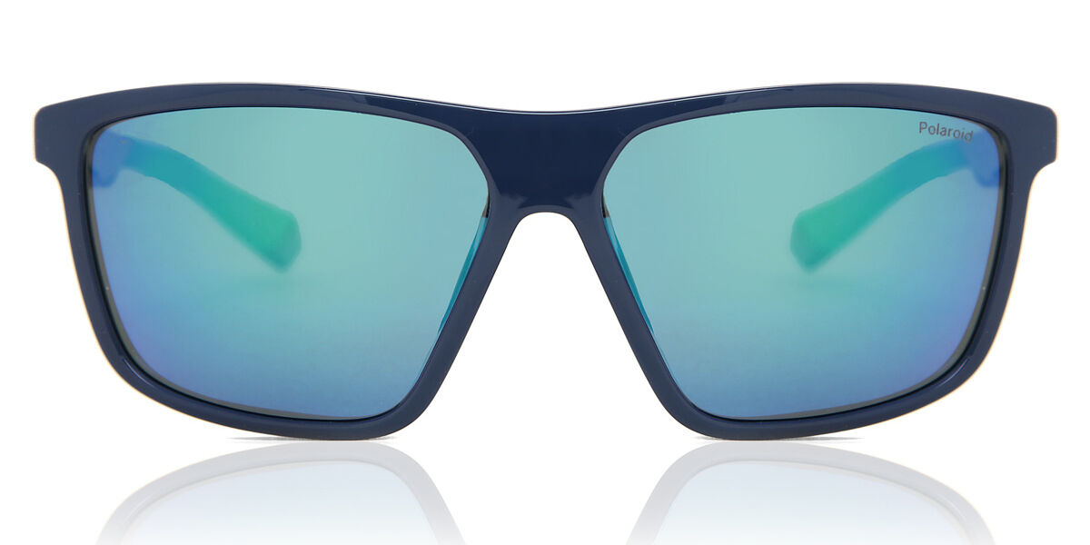 Polaroid PLD 7044/S Polarized RNB/5Z, Blue frame, Blue lenses