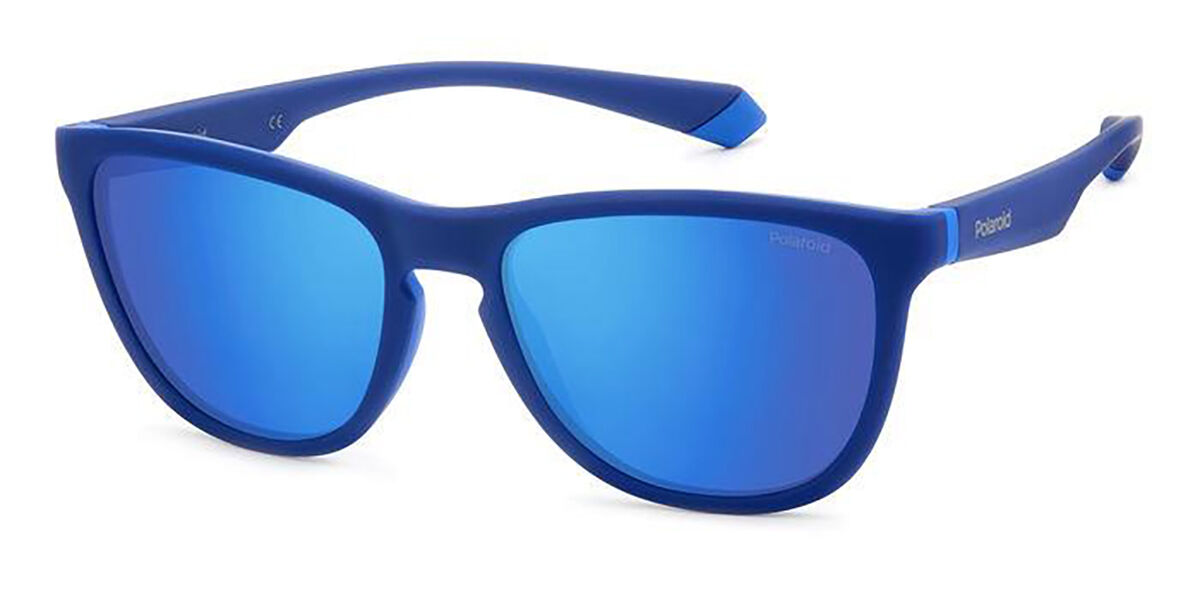 Polaroid PLD 2133/S ZX9/5X, Blue frame, Blue Mirror lenses