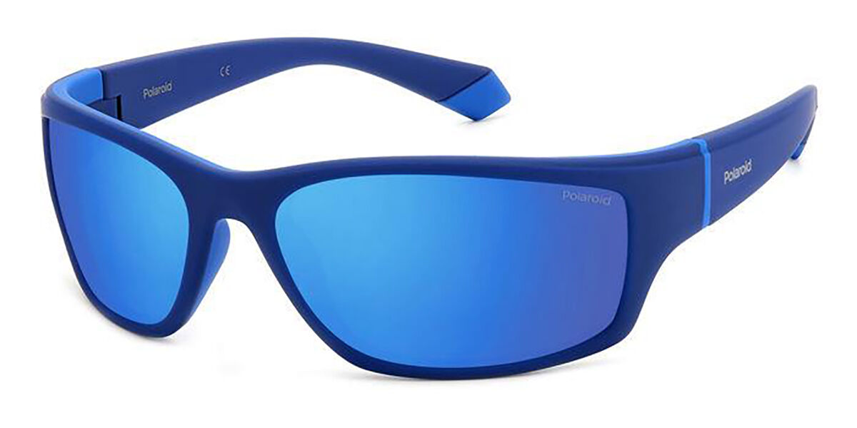 Polaroid PLD 2135/S ZX9/5X, Blue frame, Blue Mirror lenses