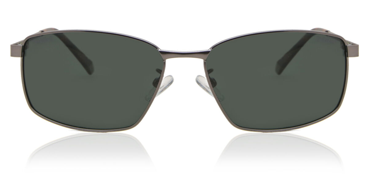 Polaroid PLD 2137/G/S/X Asian Fit R81/UC, Gunmetal frame, Green lenses