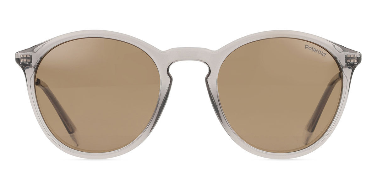 Polaroid PLD 4129/S/X KB7/SP, Grey frame, Brown lenses