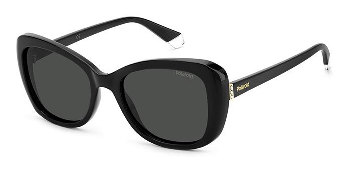 Polaroid PLD 4132/S/X 807/M9, Black frame, Grey lenses
