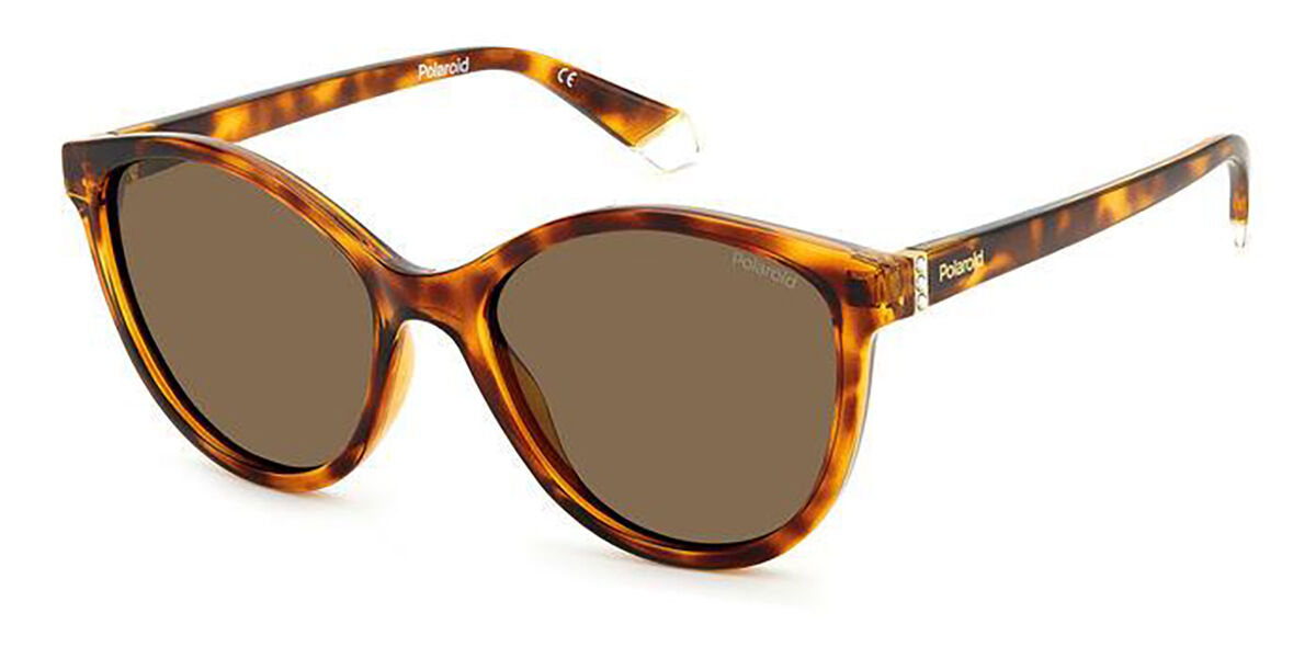 Polaroid PLD 4133/S/X 086/SP, Tortoiseshell frame, Brown lenses