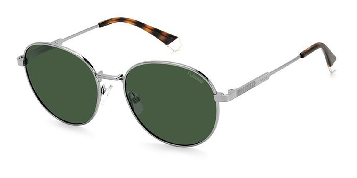 Polaroid PLD 4135/S/X 6LB/UC, Grey frame, Green lenses