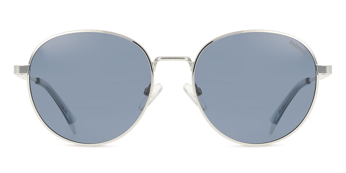 Polaroid PLD 4135/S/X 010/C3, Silver frame, Blue lenses