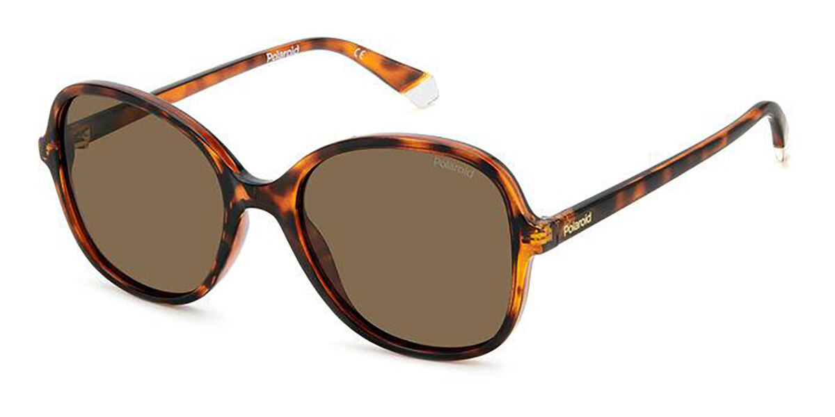 Polaroid PLD 4136/S 086/SP, Tortoiseshell frame, Brown lenses
