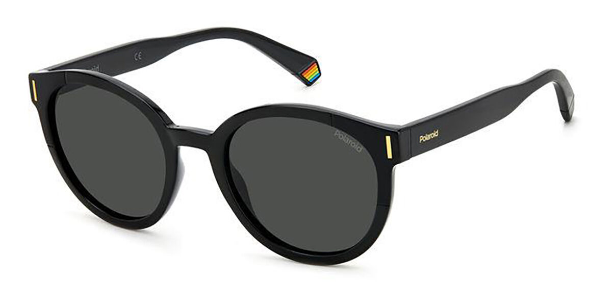 Polaroid PLD 6185/S 807/M9, Black frame, Grey lenses