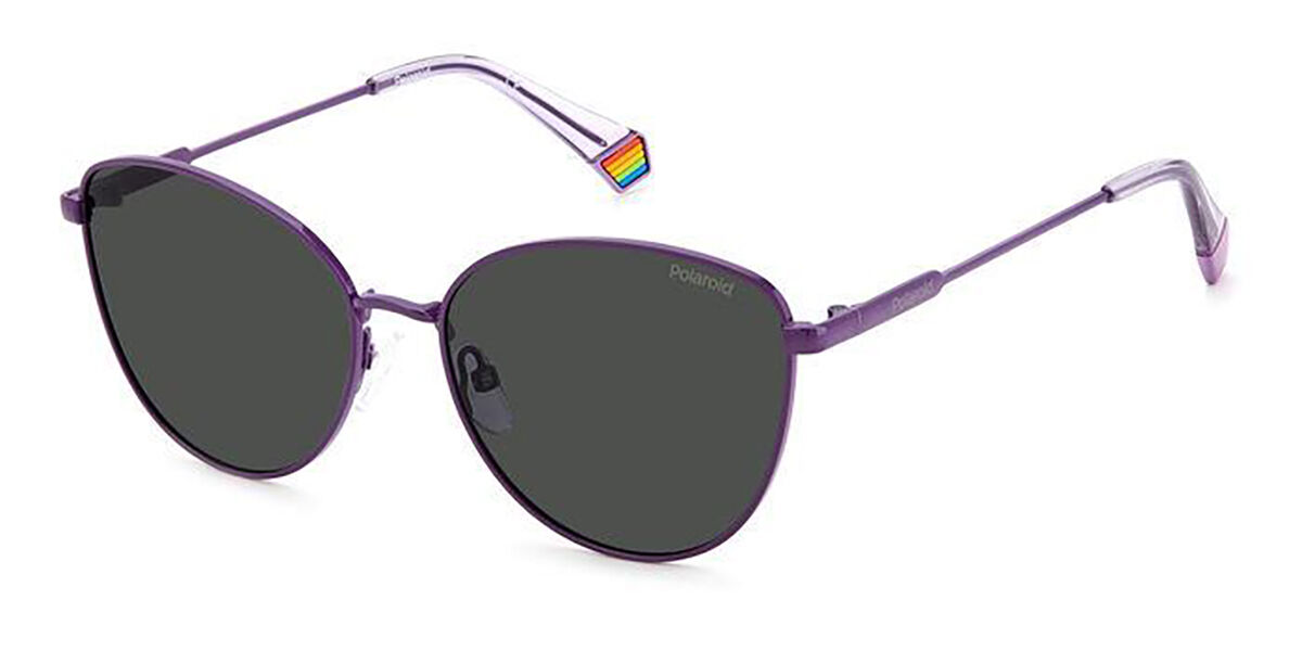 Polaroid PLD 6188/S B3V/M9, Purple frame, Grey lenses