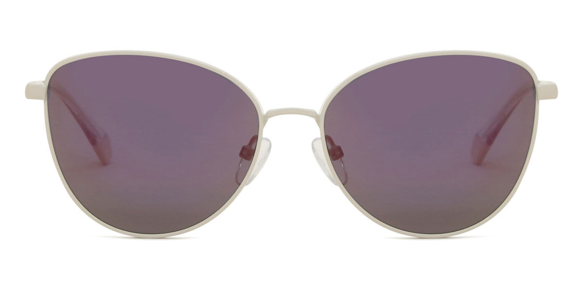 Polaroid PLD 6188/S SZJ/AI, White frame, Purple Mirror lenses