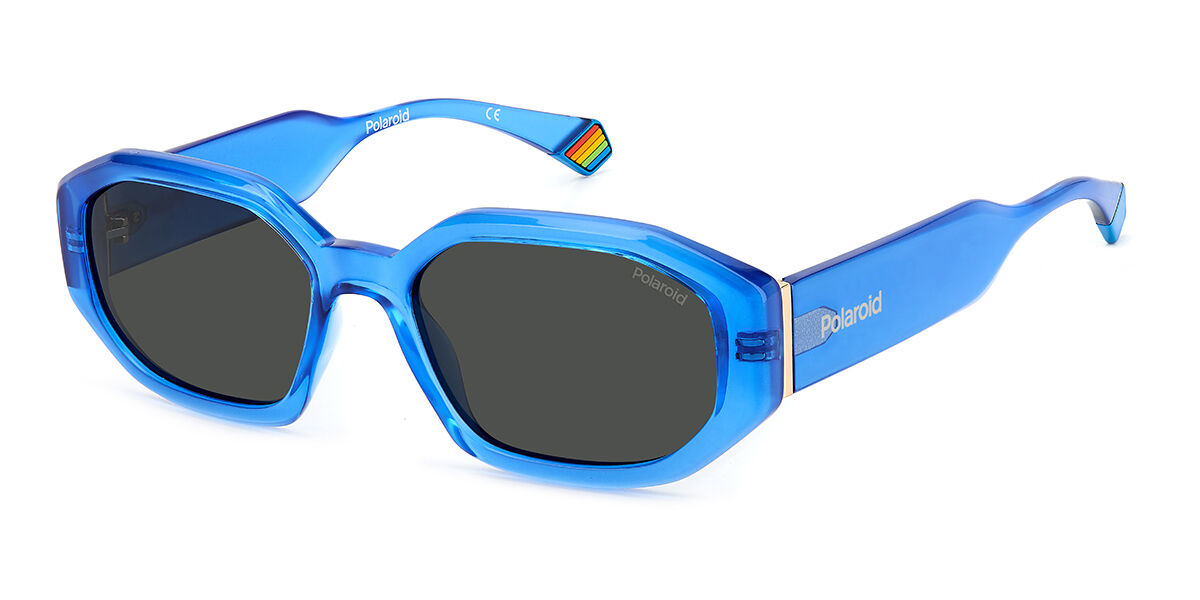 Polaroid PLD 6189/S MVU/M9, Blue frame, Grey lenses