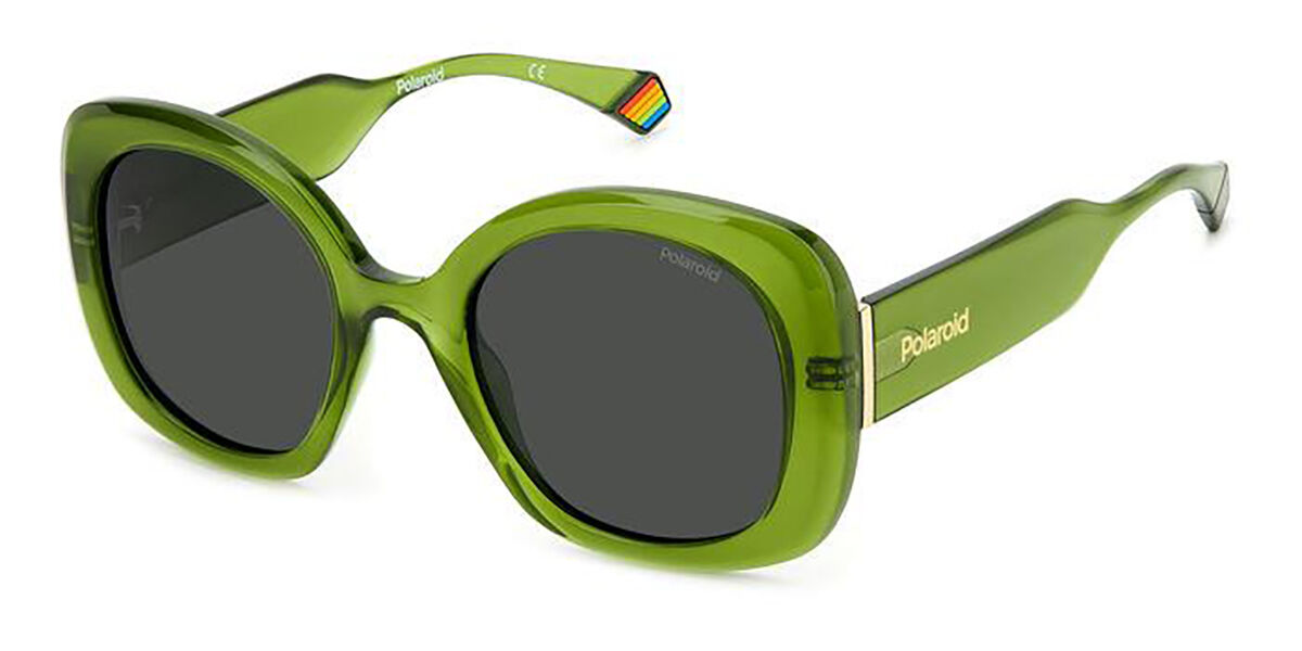 Polaroid PLD 6190/S 1ED/M9, Green frame, Grey lenses