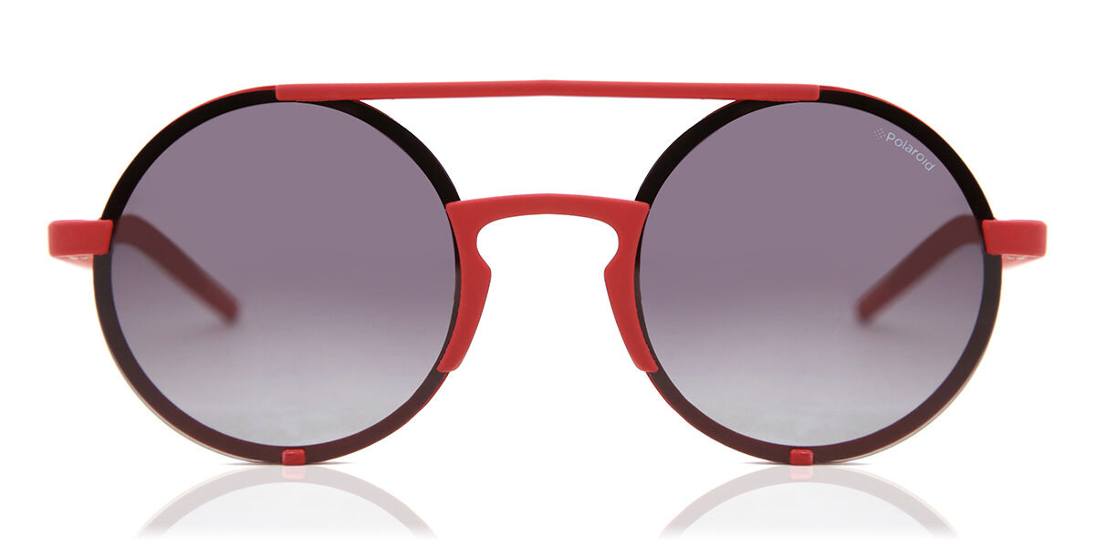 Polaroid PLD 6016/S Polarized ABA/8W, Red frame, Grey lenses
