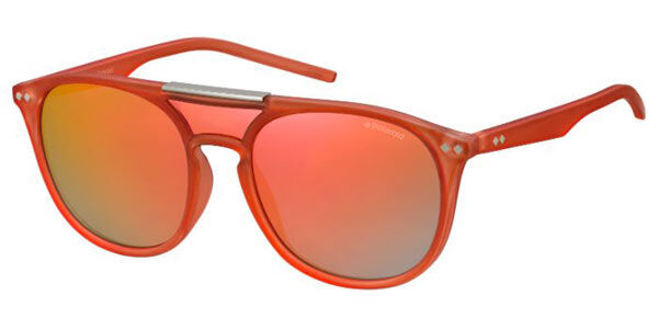 Polaroid PLD 6023/S Polarized 15J/OZ, Orange frame, Red lenses