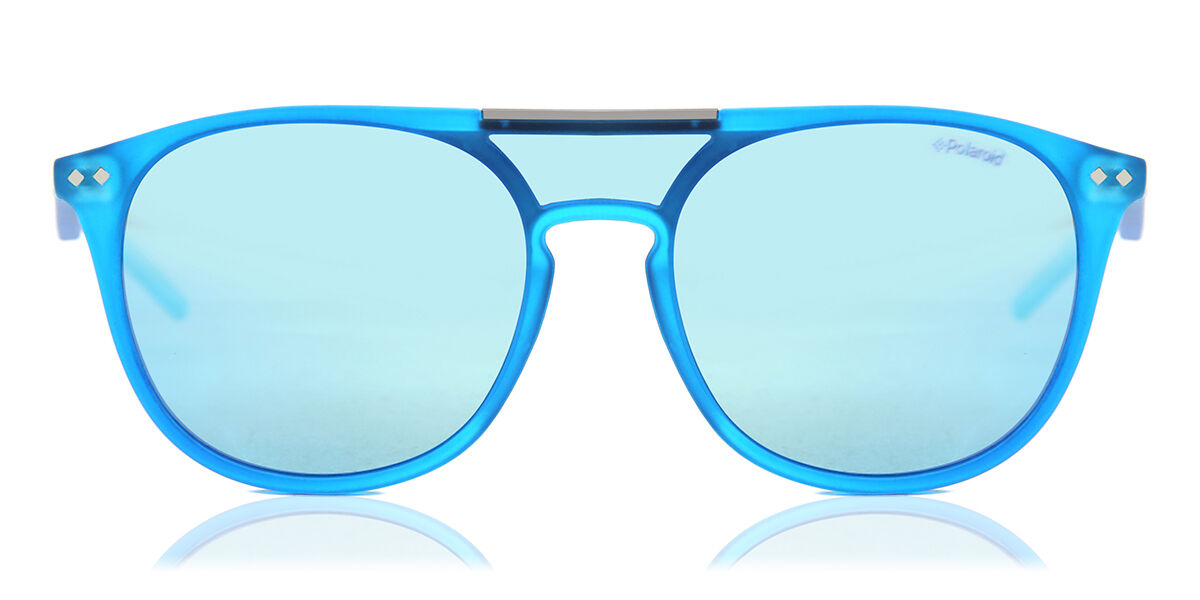 Polaroid PLD 6023/S Polarized 15M/JY, Blue frame, Blue lenses