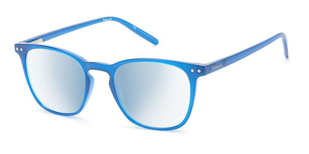 Polaroid PLD 0029/R/BB Readers ZX9/G6 Blue-Light Block, Blue frame